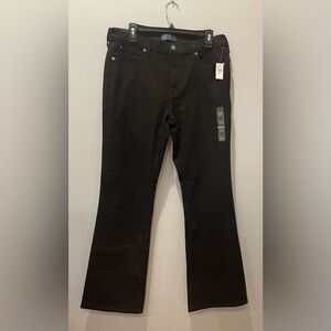 Gap Bootcut Mid Rise Stretch Black Denim 5-pocket Jeans Size 12/31 Regular NWT🩵